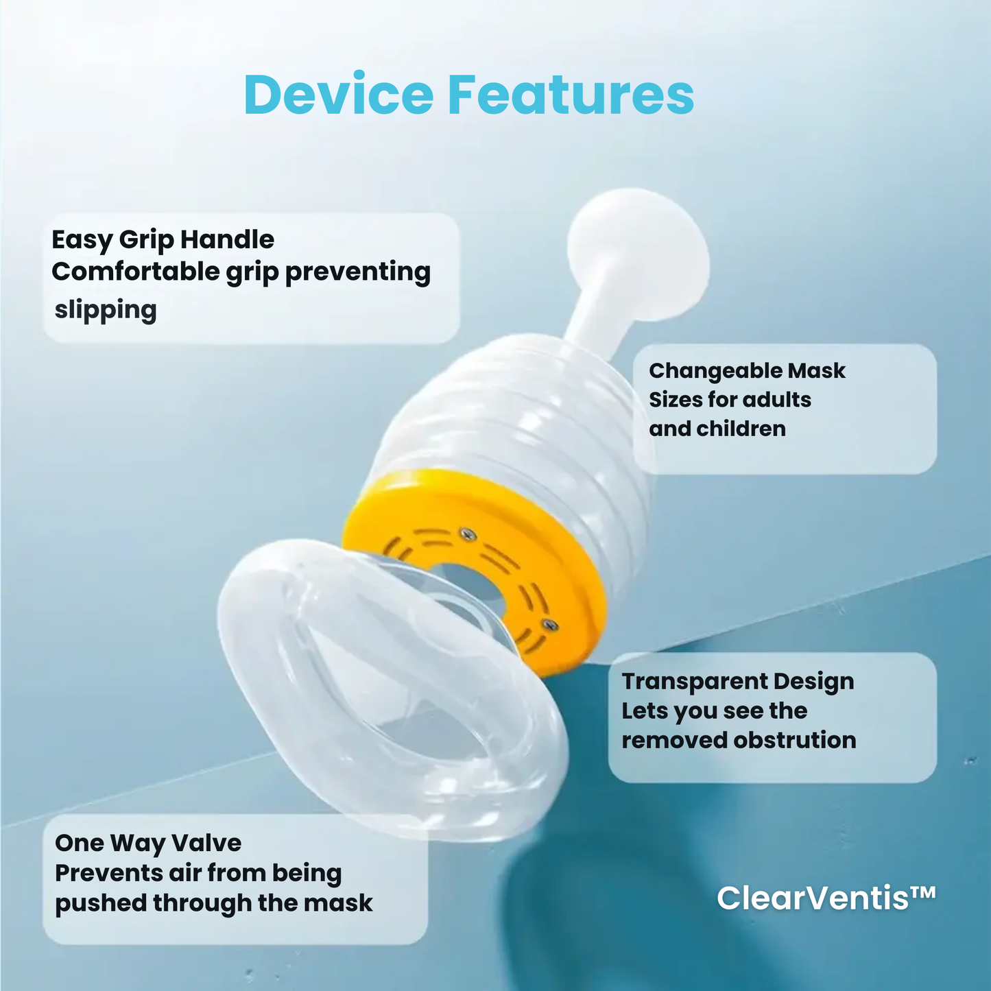 ClearVentis™ - Anti Choking Device