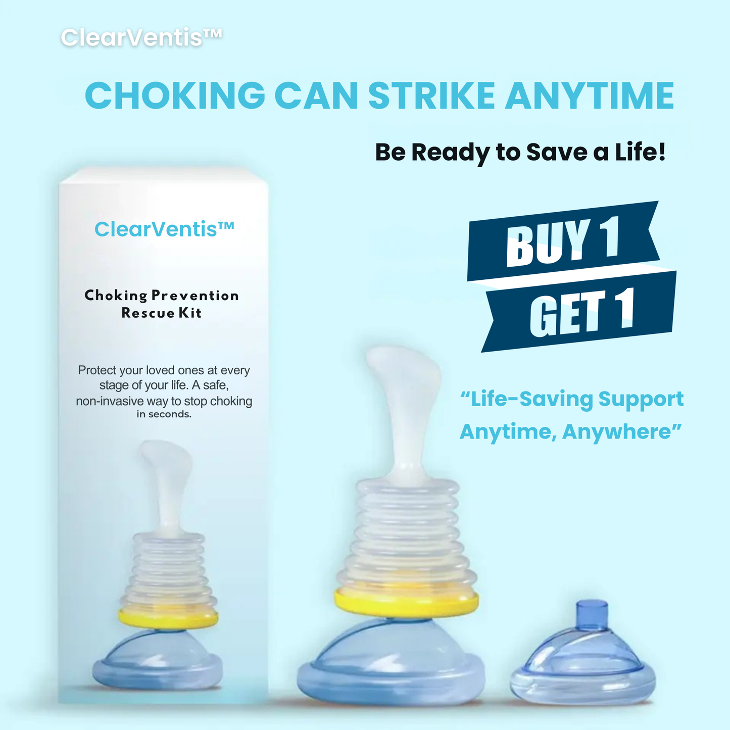 ClearVentis™ - Anti Choking Device